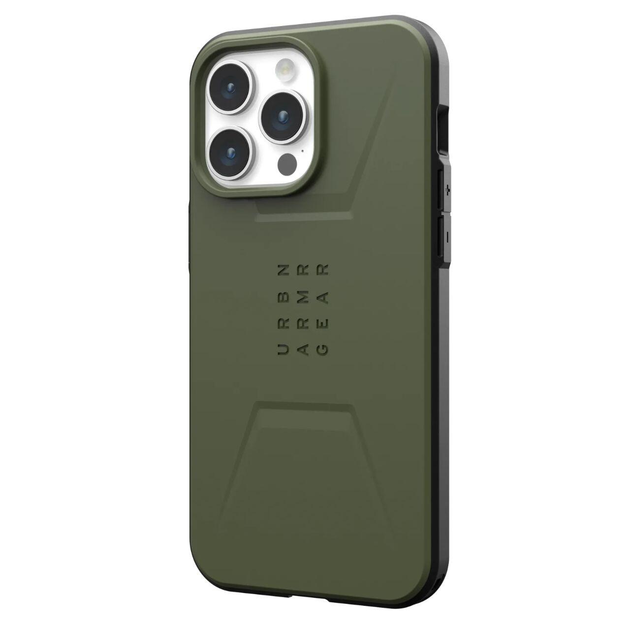 Huse Telefoane - UAG Husa Civilian Magsafe iPhone 15 Pro Olive Drab