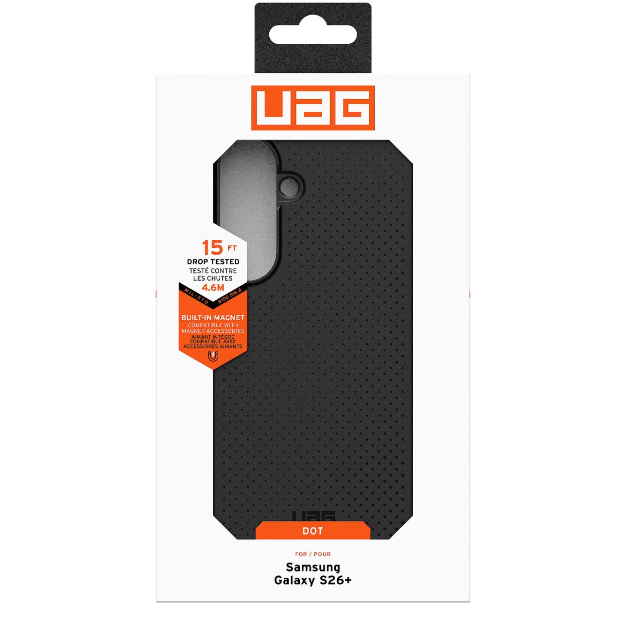 UAG Husa Dot Series Magnetic Samsung Galaxy S26 Plus Black [12]