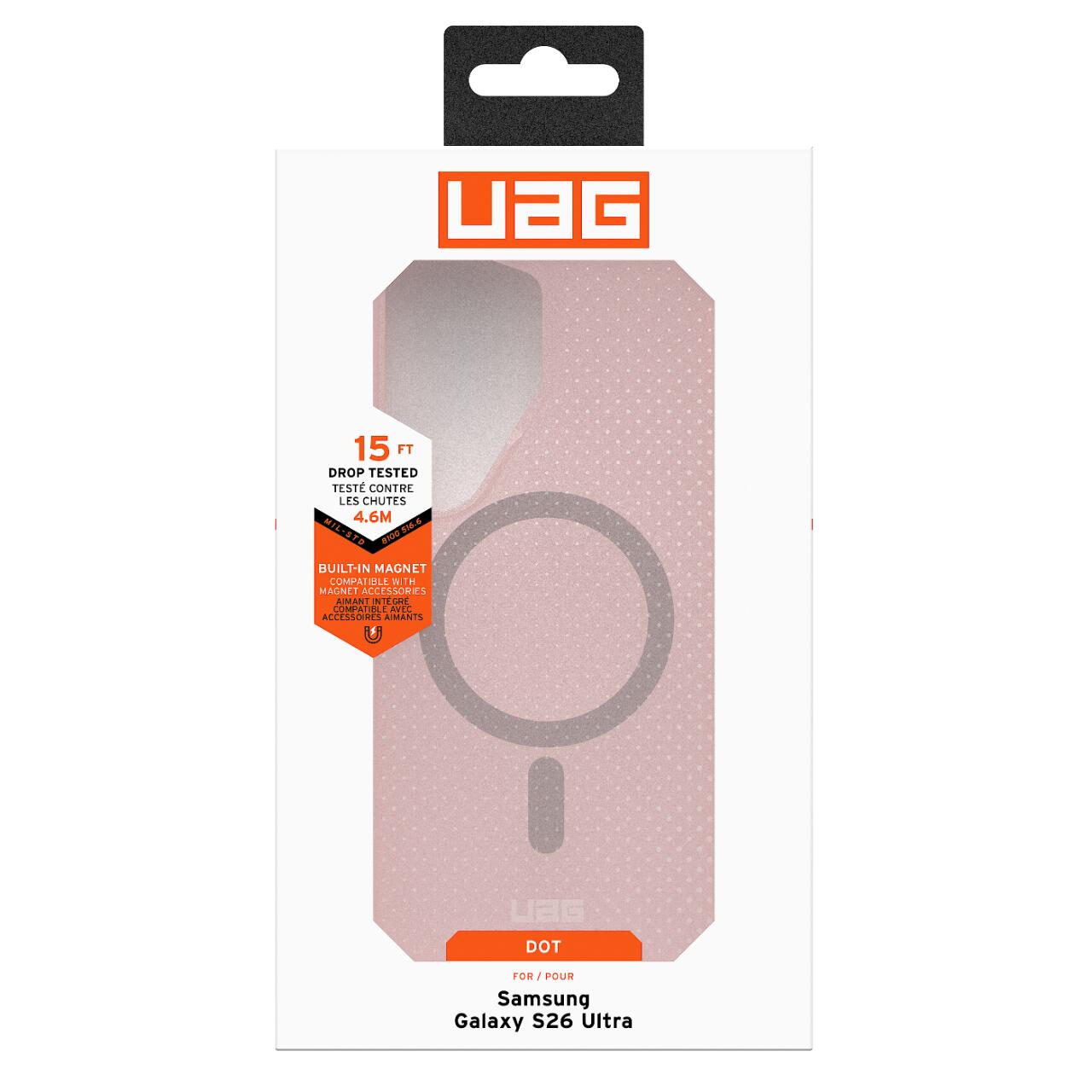 UAG Husa Dot Series Magnetic Samsung Galaxy S26 Ultra Rose [20]
