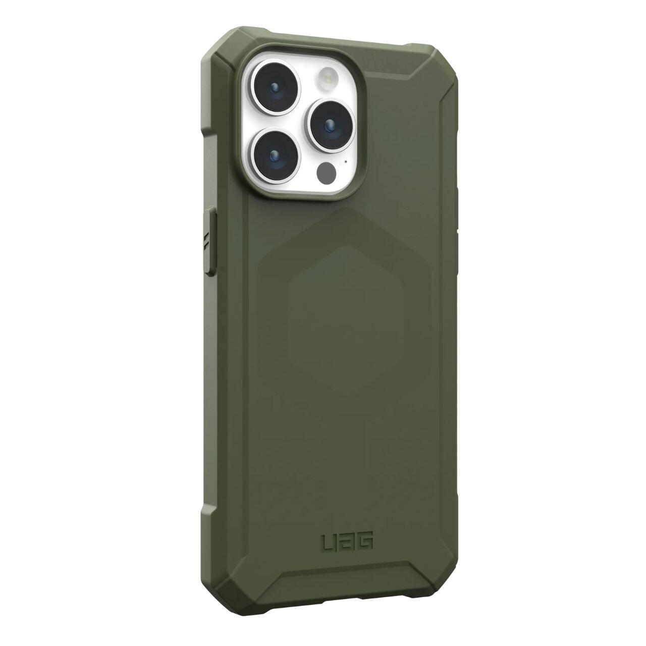 UAG Husa Essential Armor Magsafe iPhone 15 Pro Olive Drab [5]