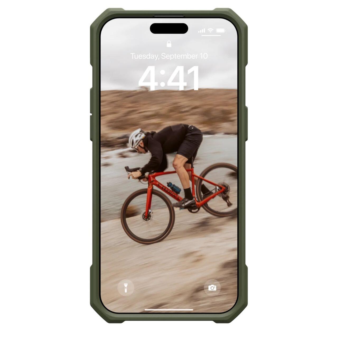 Huse Telefoane - UAG Husa Essential Armor Magsafe iPhone 15 Pro Olive Drab