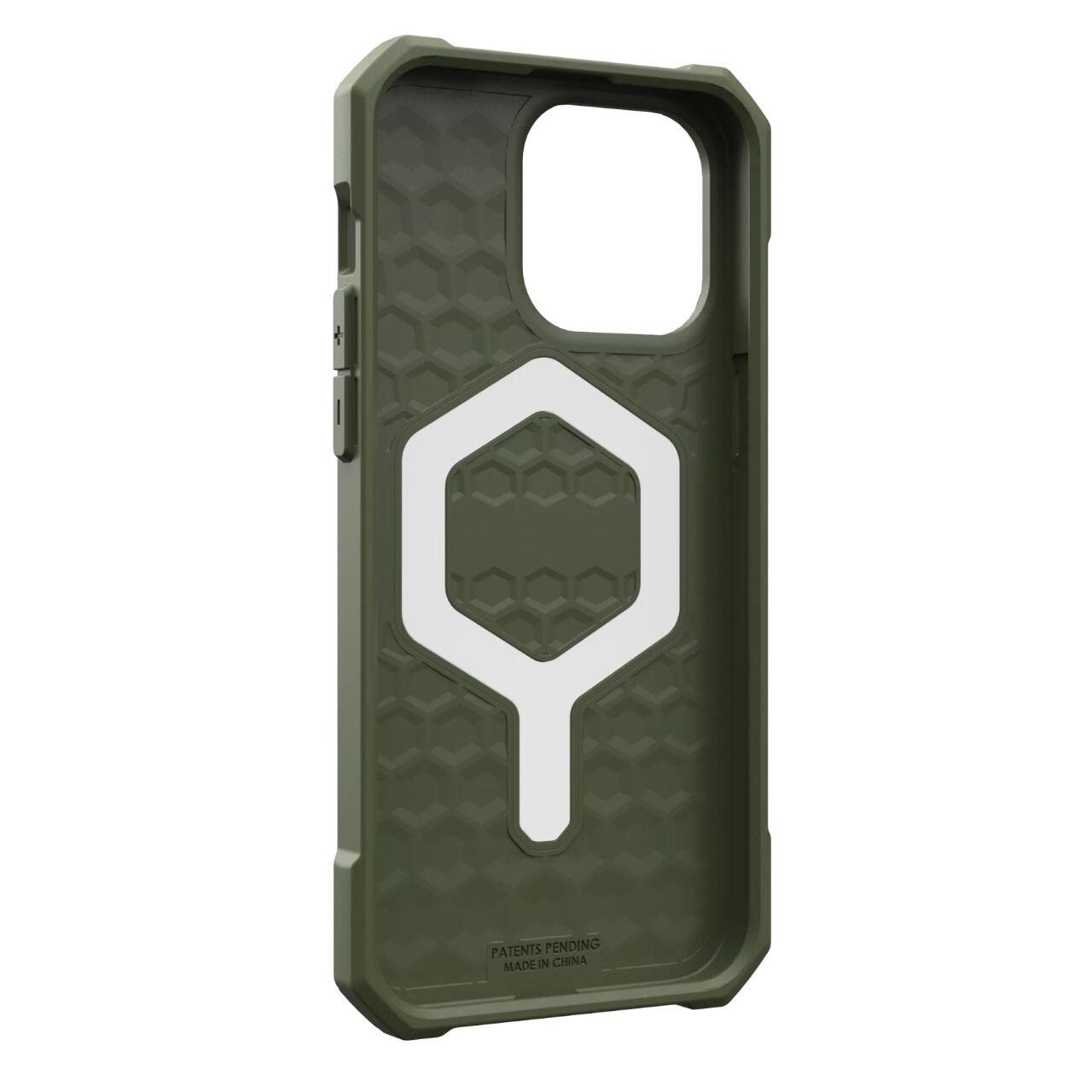 UAG Husa Essential Armor Magsafe iPhone 15 Pro Olive Drab [3]