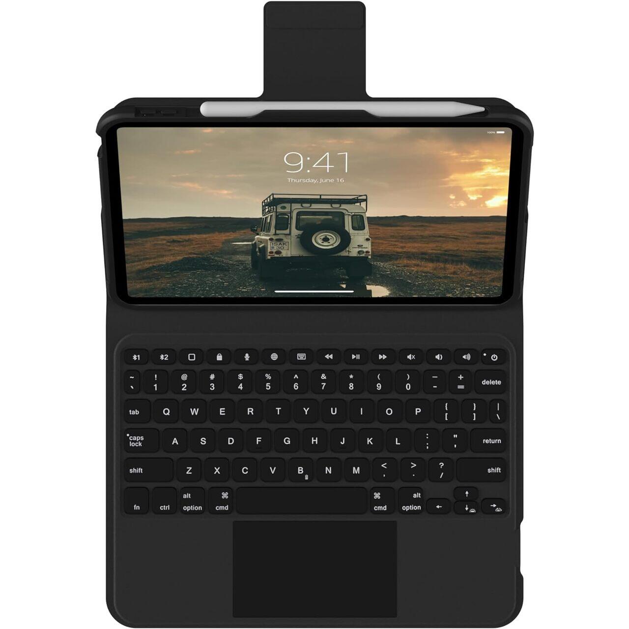UAG Husa Keyboard Cover iPad 10.9 inch (10th generation) Black/Ash [3]