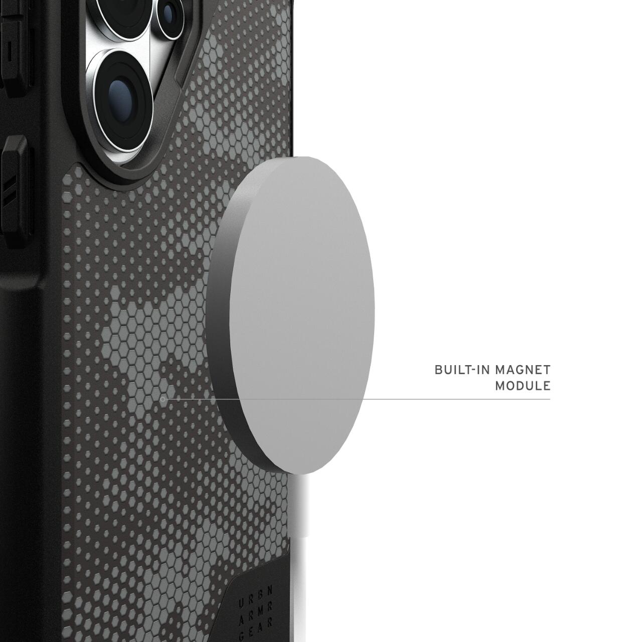 UAG Husa Metropolis LT Magnetic Samsung Galaxy S26 Ultra Micro Hex Camo Graphite [1]