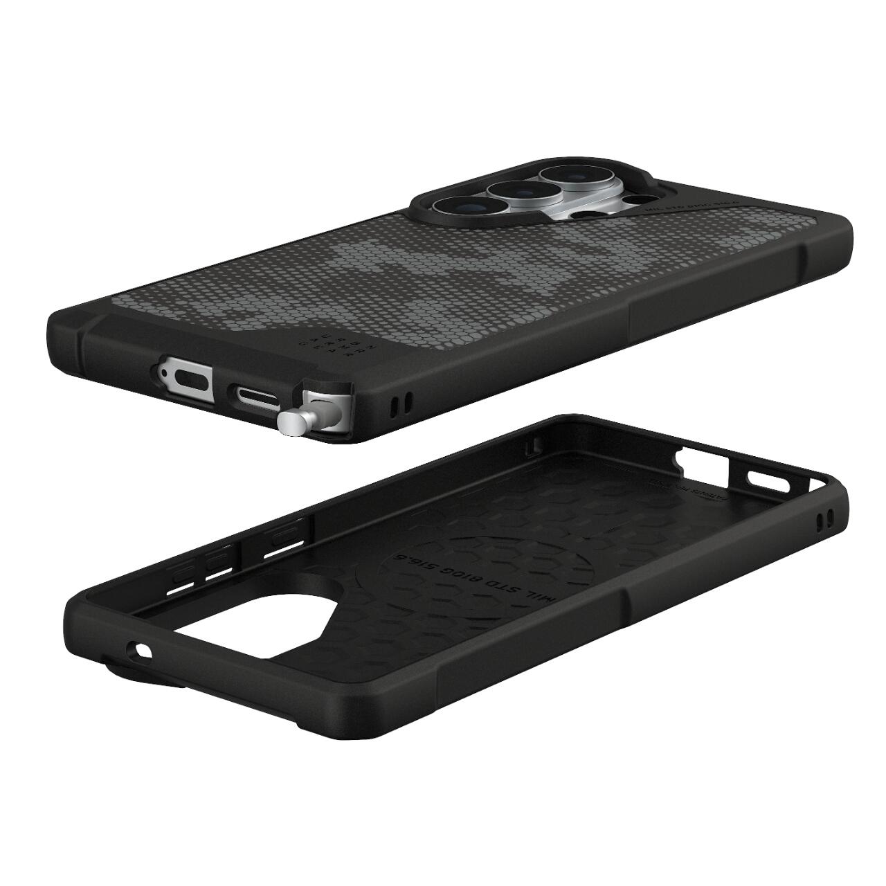 UAG Husa Metropolis LT Magnetic Samsung Galaxy S26 Ultra Micro Hex Camo Graphite [3]