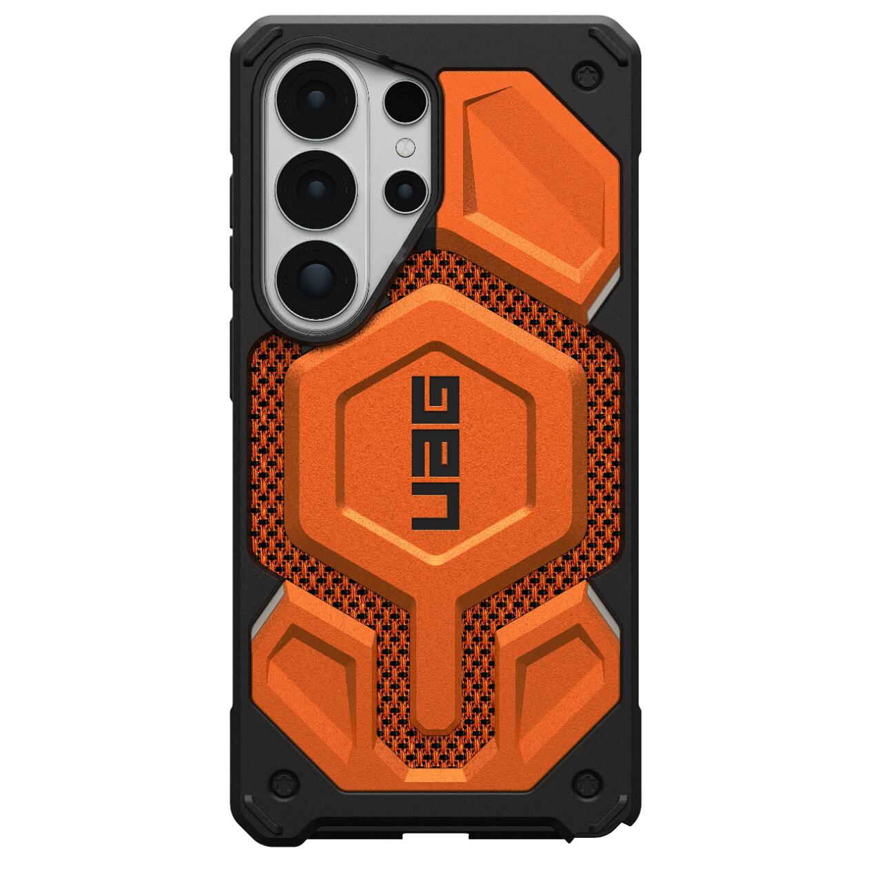 UAG Husa Monarch Pro Magnetic Samsung Galaxy S26 Ultra Kevlar Burnt Orange [7]