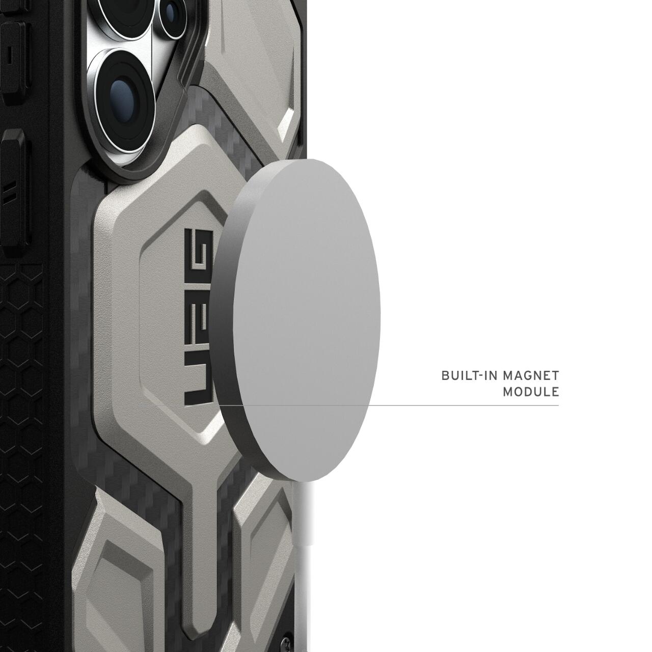 UAG Husa Monarch Pro Magnetic Samsung Galaxy S26 Ultra Titanium [18]