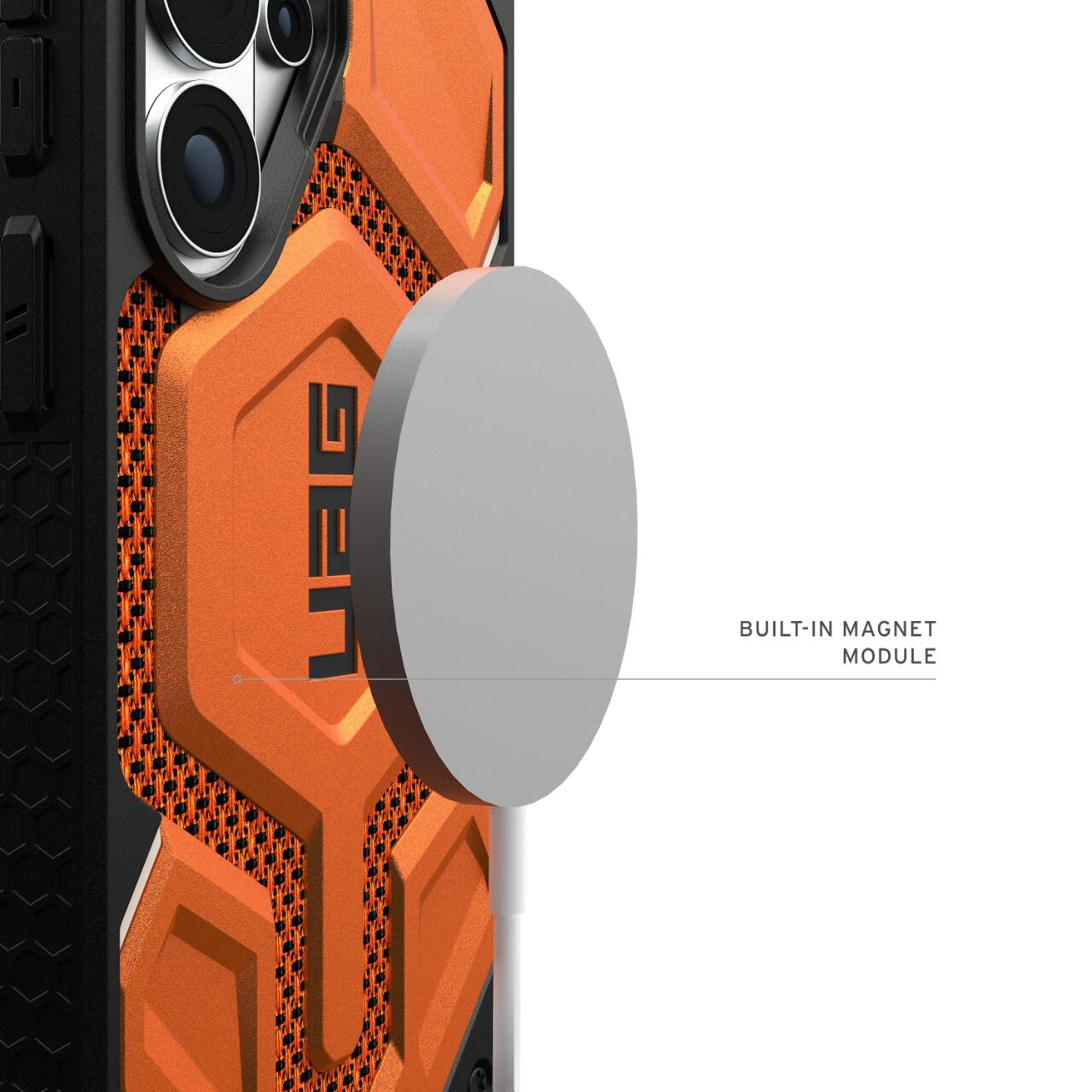 UAG Husa Monarch Pro Magnetic Samsung Galaxy S26 Ultra Kevlar Burnt Orange [4]