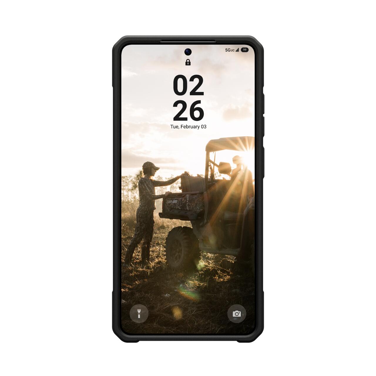 UAG Husa Monarch Pro Magnetic Samsung Galaxy S26 Ultra Kevlar Burnt Orange [16]