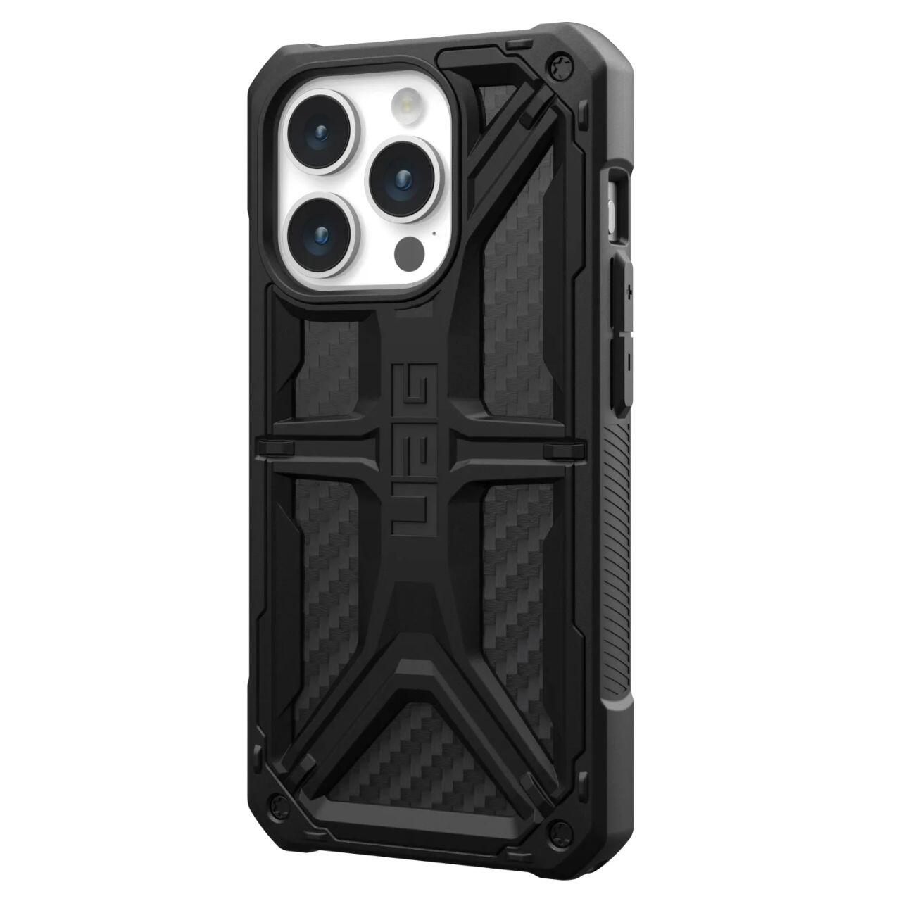 Huse Telefoane - UAG Husa Monarch Series iPhone 15 Pro Carbon Fiber