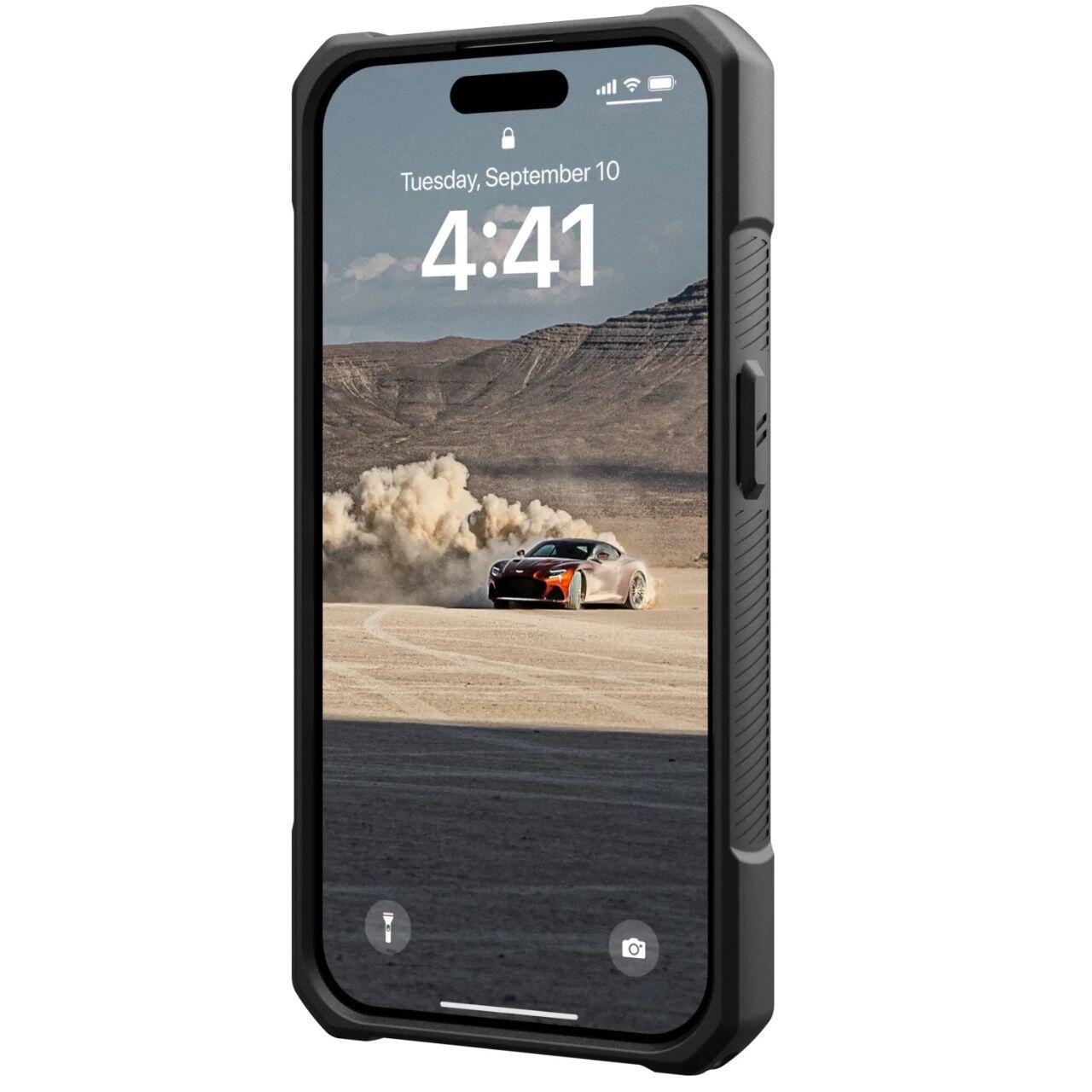 UAG Husa Monarch Series iPhone 15 Pro Kevlar Black [4]