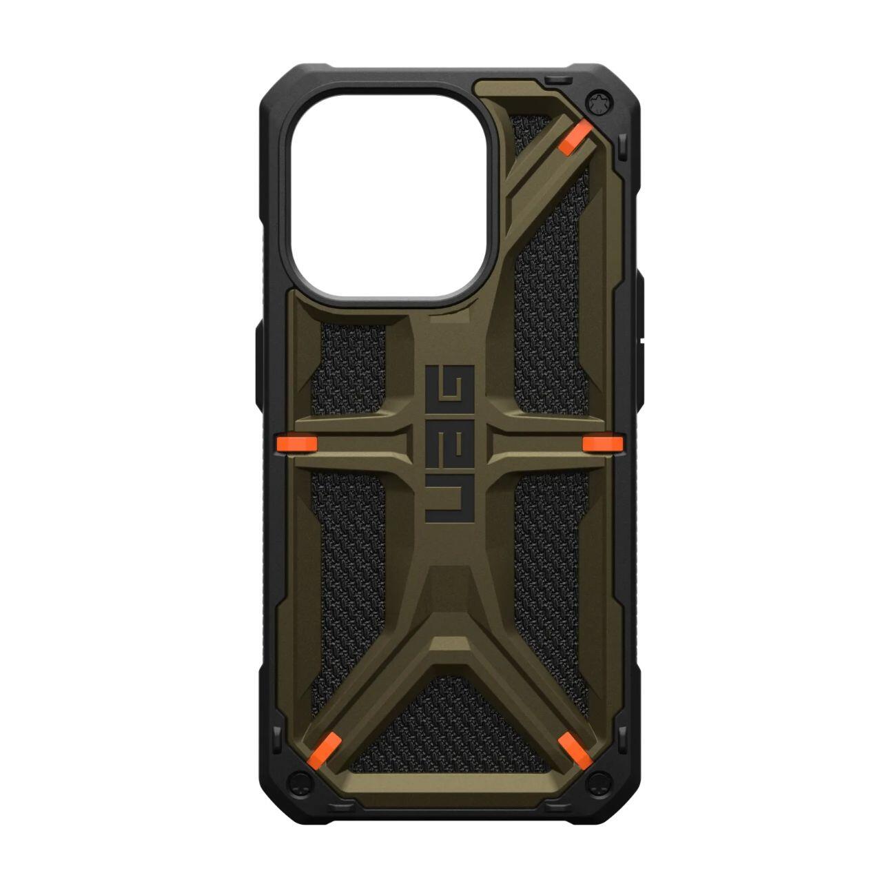 UAG Husa Monarch Series iPhone 15 Pro Kevlar Element Green [1]