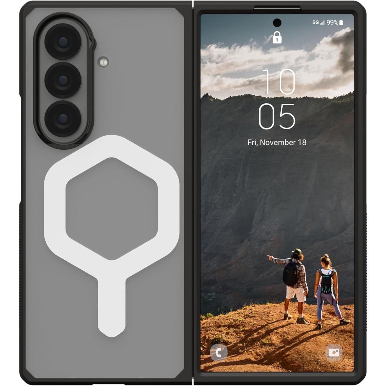 Laptop, Tablete & Telefoane - UAG Husa Mouve Magnetic Samsung Galaxy Z Fold7 Ice