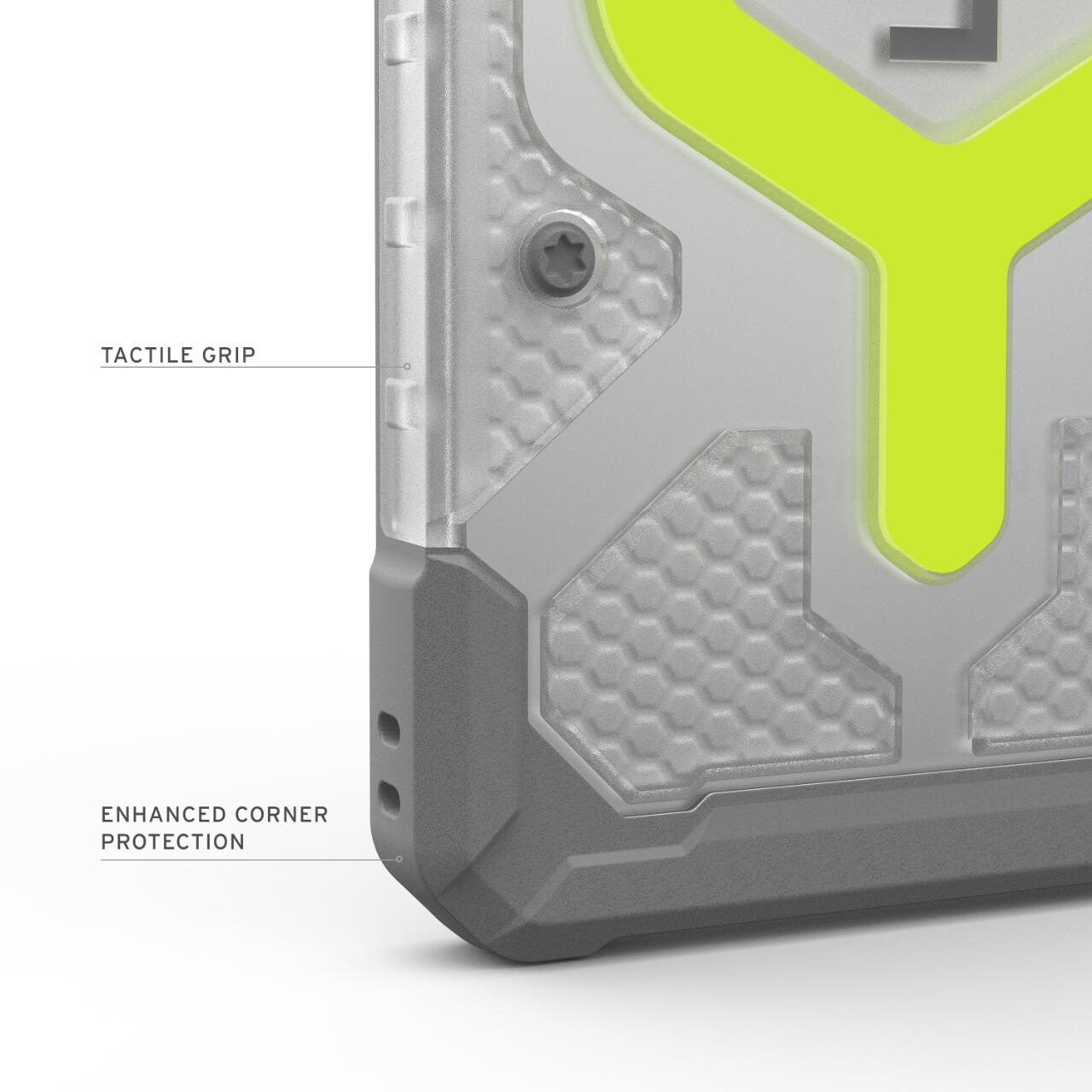 UAG Husa Pathfinder Clear Magnetic Samsung Galaxy S26 Ultra Active Neon Lanyard [17]
