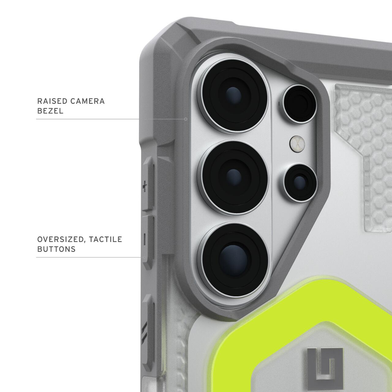 UAG Husa Pathfinder Clear Magnetic Samsung Galaxy S26 Ultra Active Neon Lanyard [16]