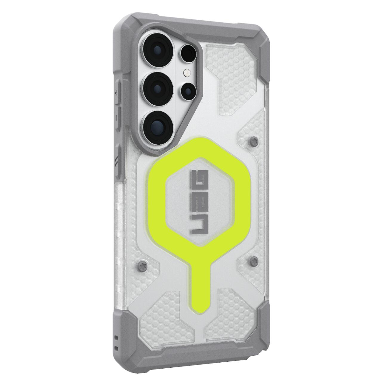 UAG Husa Pathfinder Clear Magnetic Samsung Galaxy S26 Ultra Active Neon Lanyard [5]