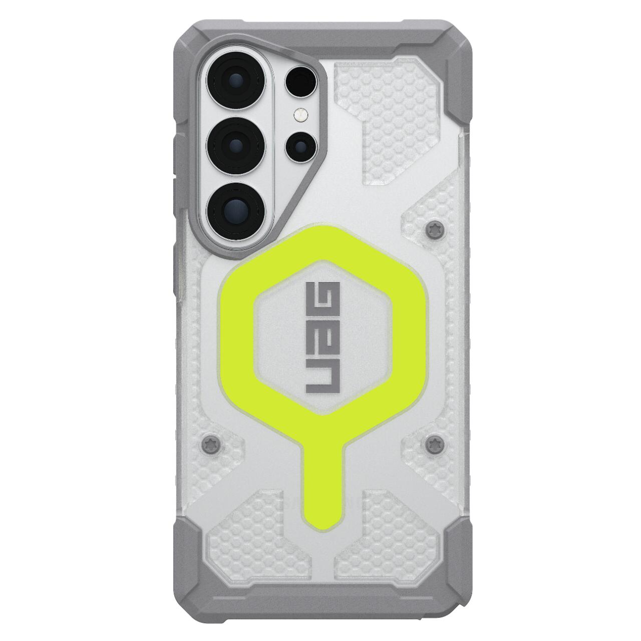 UAG Husa Pathfinder Clear Magnetic Samsung Galaxy S26 Ultra Active Neon Lanyard [3]