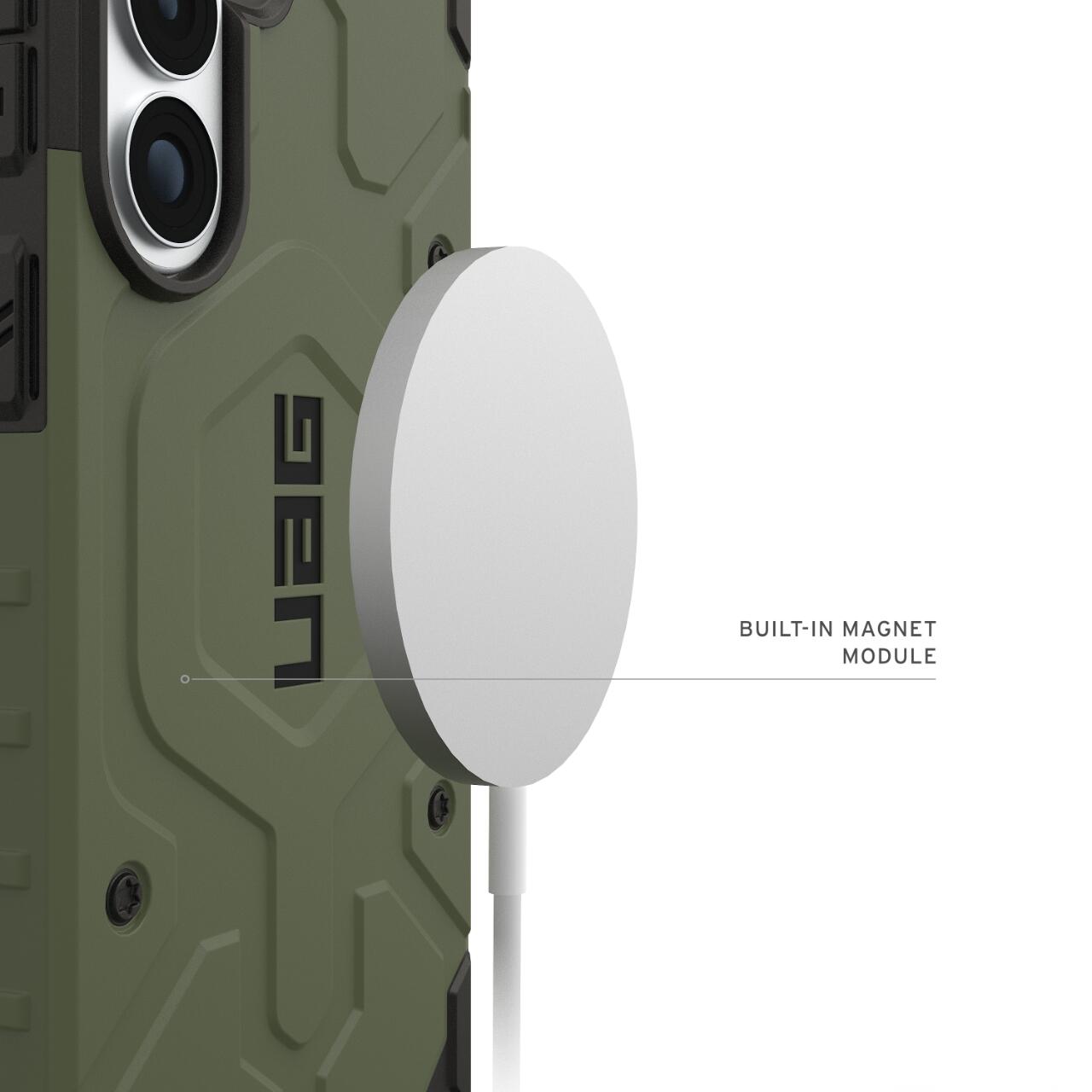 UAG Husa Pathfinder Magnetic Samsung Galaxy S26 Plus Olive Drab [16]