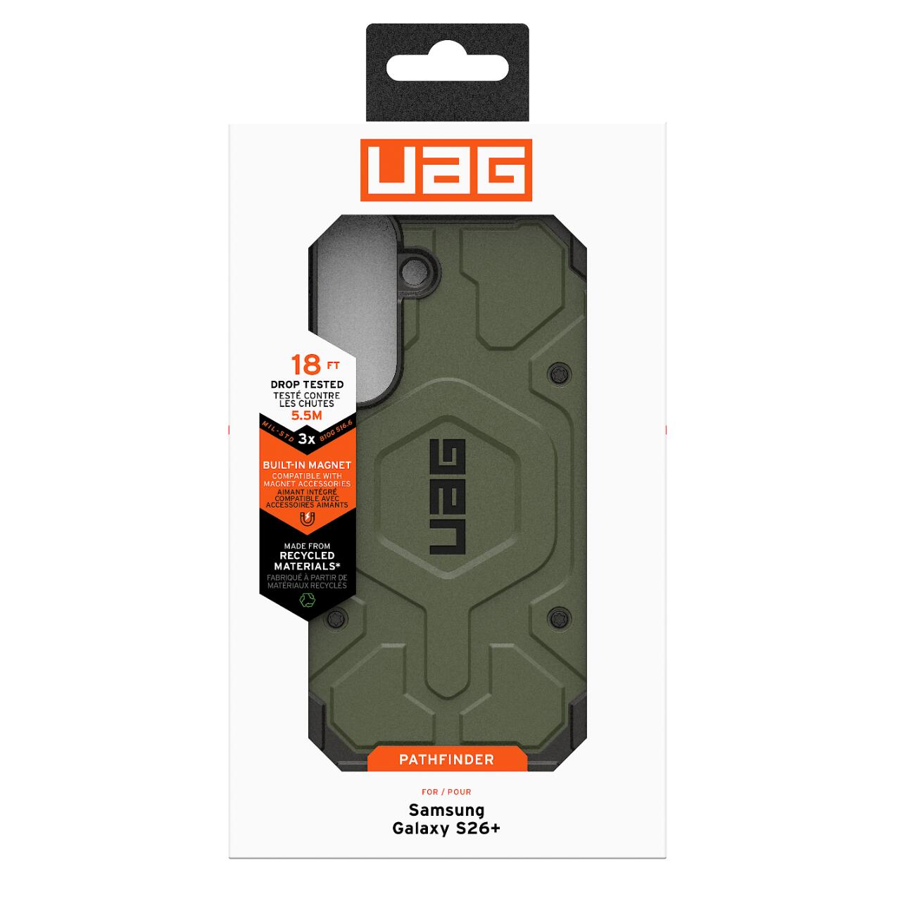 UAG Husa Pathfinder Magnetic Samsung Galaxy S26 Plus Olive Drab [17]