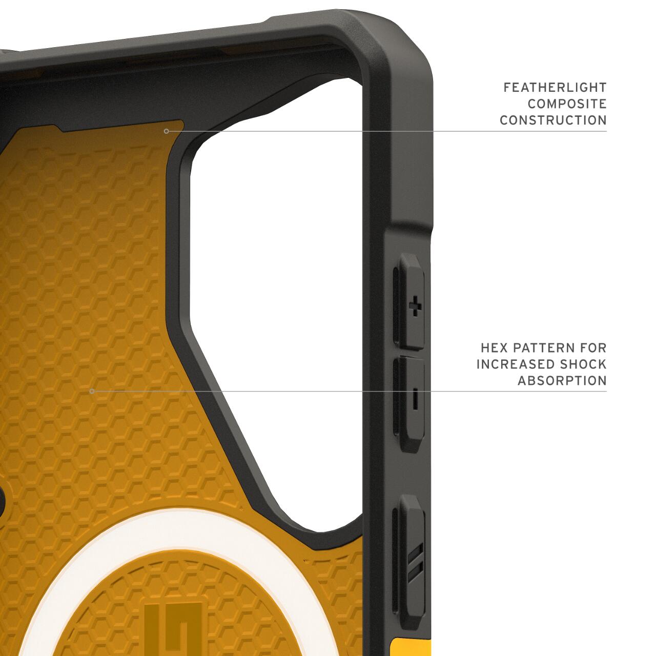 UAG Husa Pathfinder Magnetic Samsung Galaxy S26 Ultra Heritage Yellow [17]