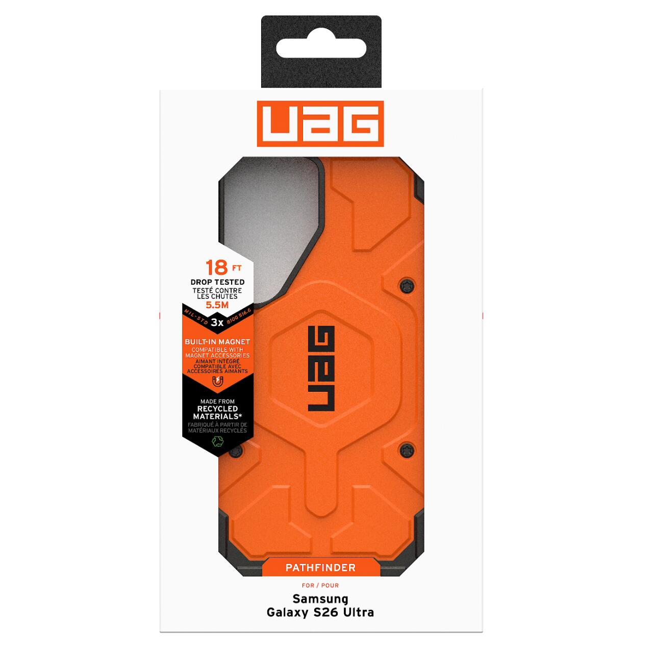 UAG Husa Pathfinder Magnetic Samsung Galaxy S26 Ultra Orange [19]