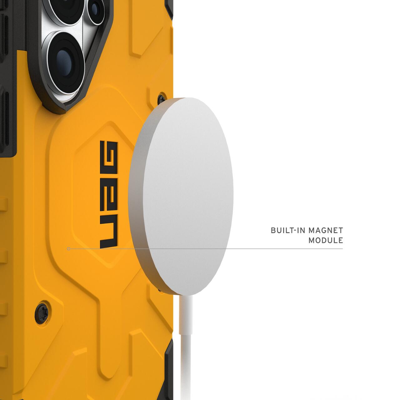 UAG Husa Pathfinder Magnetic Samsung Galaxy S26 Ultra Heritage Yellow [6]