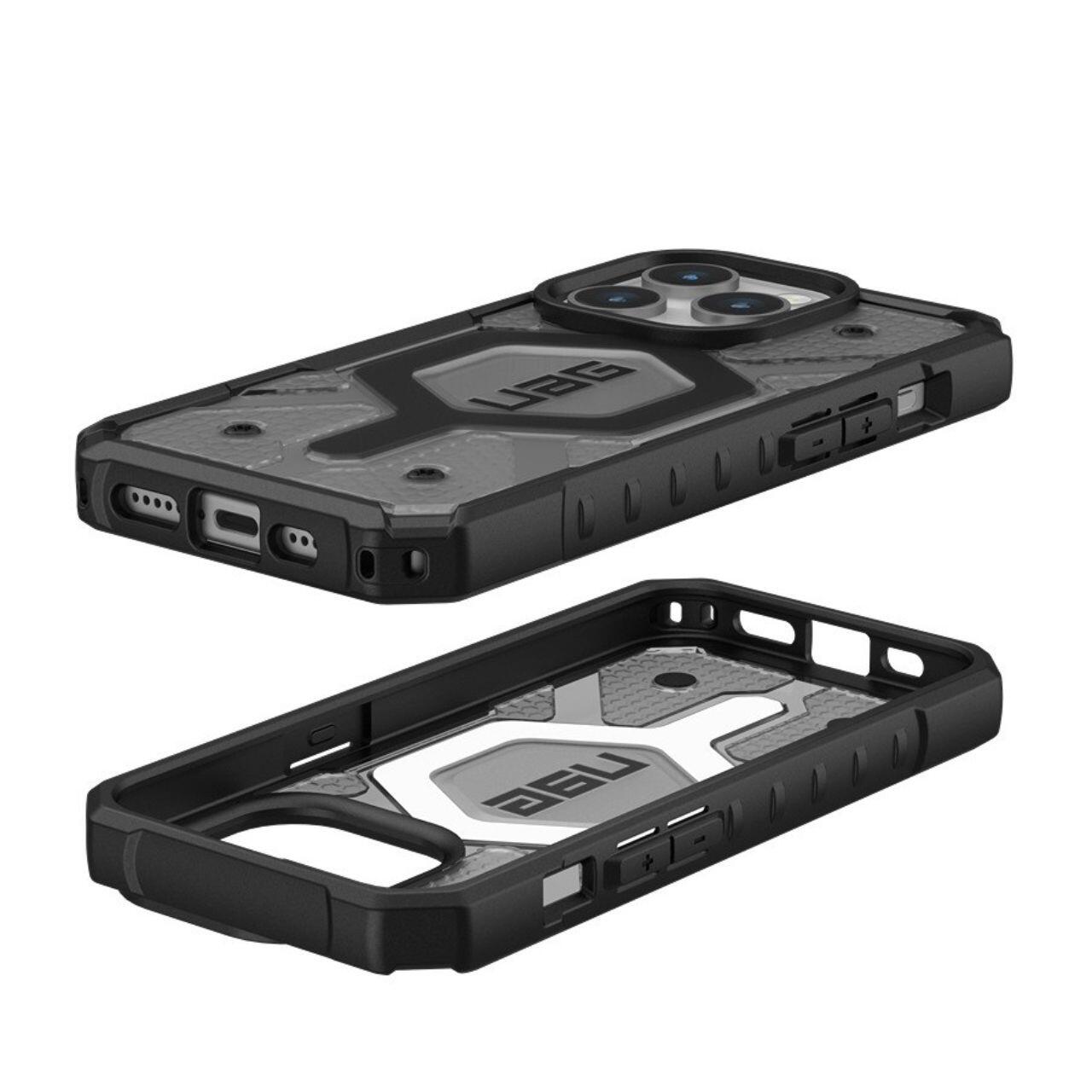 Huse Telefoane - UAG Husa Pathfinder Magsafe iPhone 15 Pro Ash