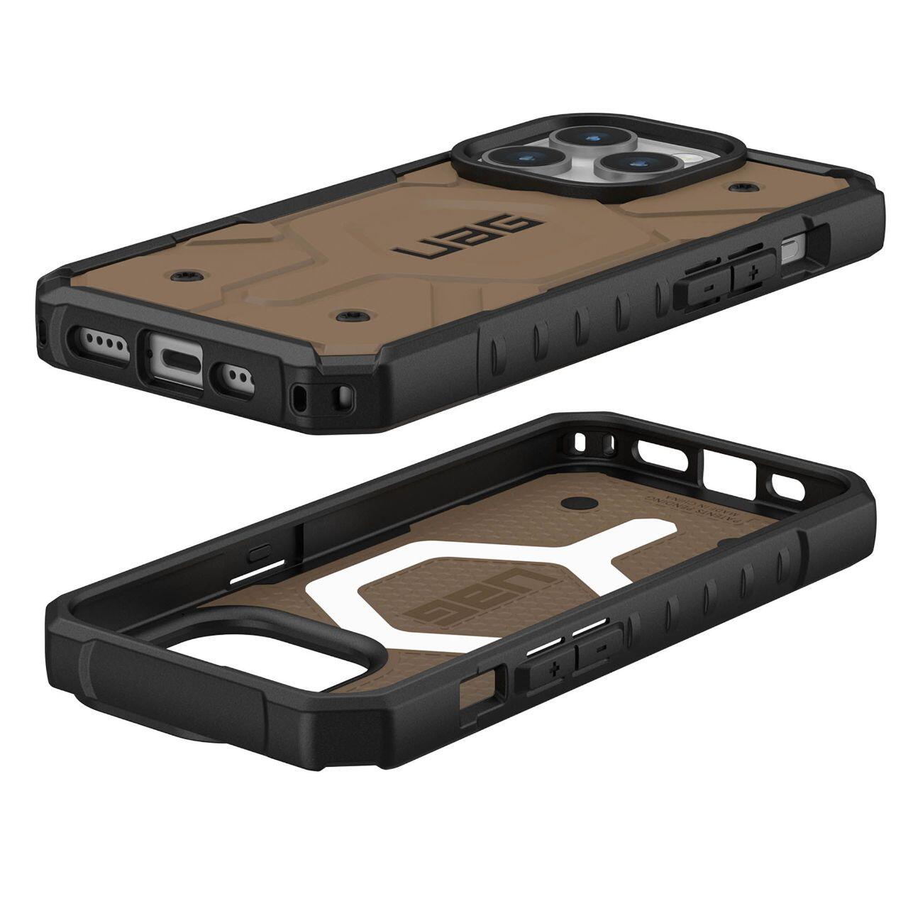Huse Telefoane - UAG Husa Pathfinder Magsafe iPhone 15 Pro Dark Earth