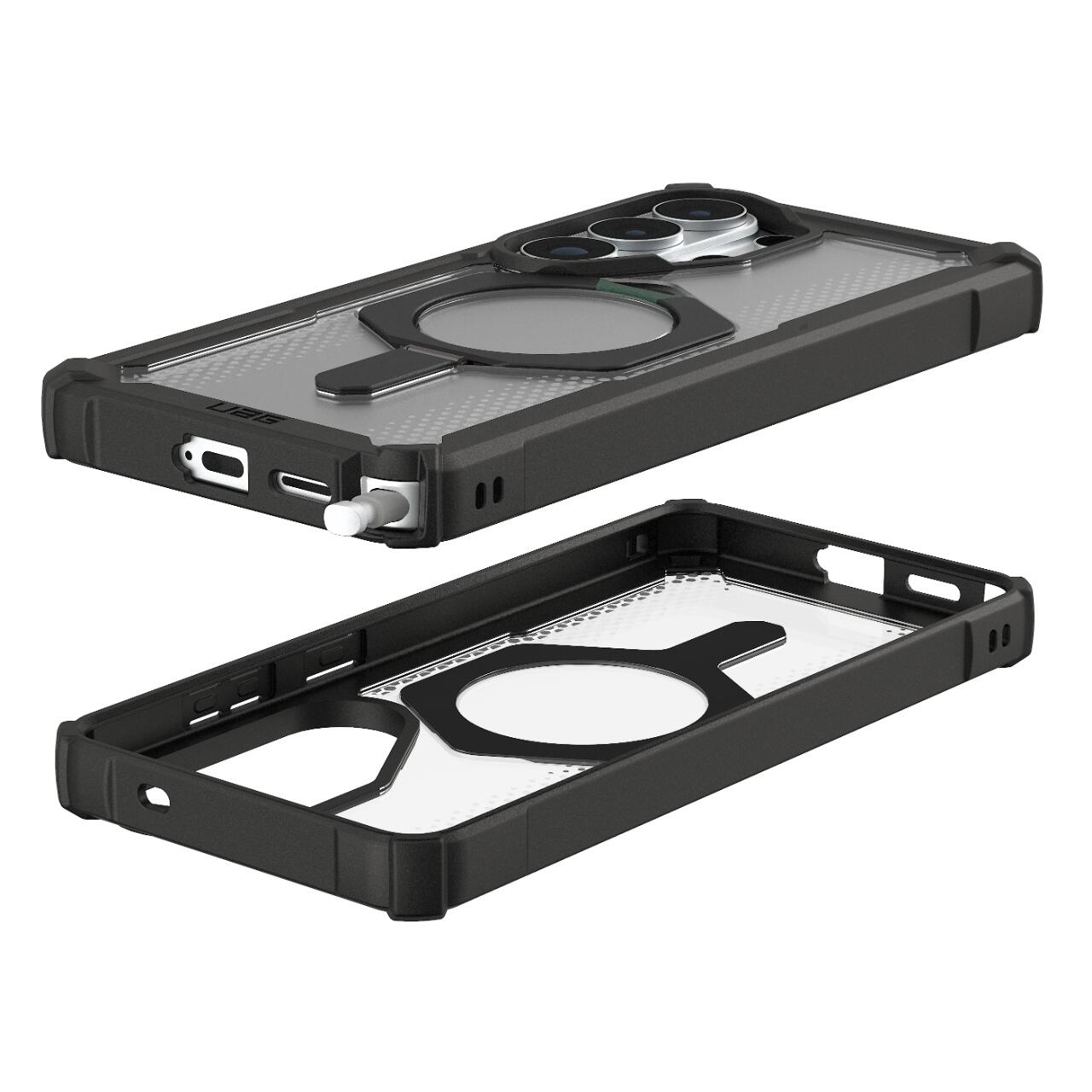 UAG Husa Plasma XTE Magnetic Samsung Galaxy S26 Ultra Black Clear [1]