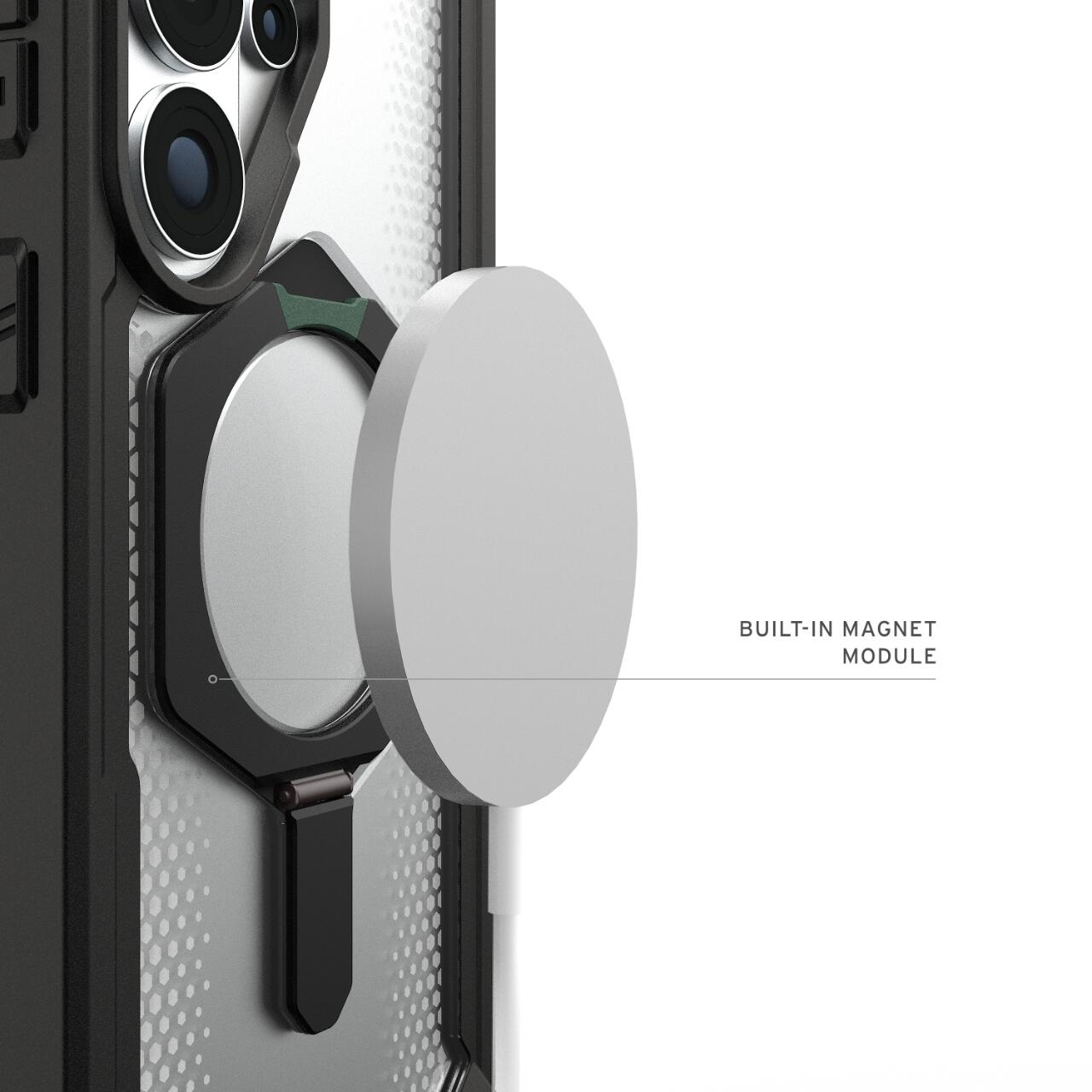 UAG Husa Plasma XTE Magnetic Samsung Galaxy S26 Ultra Black Clear [12]