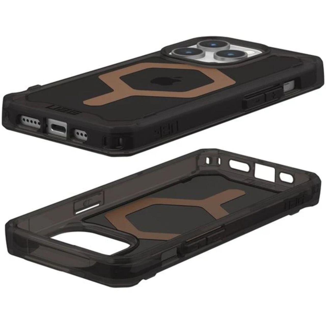 Huse Telefoane - UAG Husa Plyo MagSafe Series iPhone 15 Pro Black/Bronze