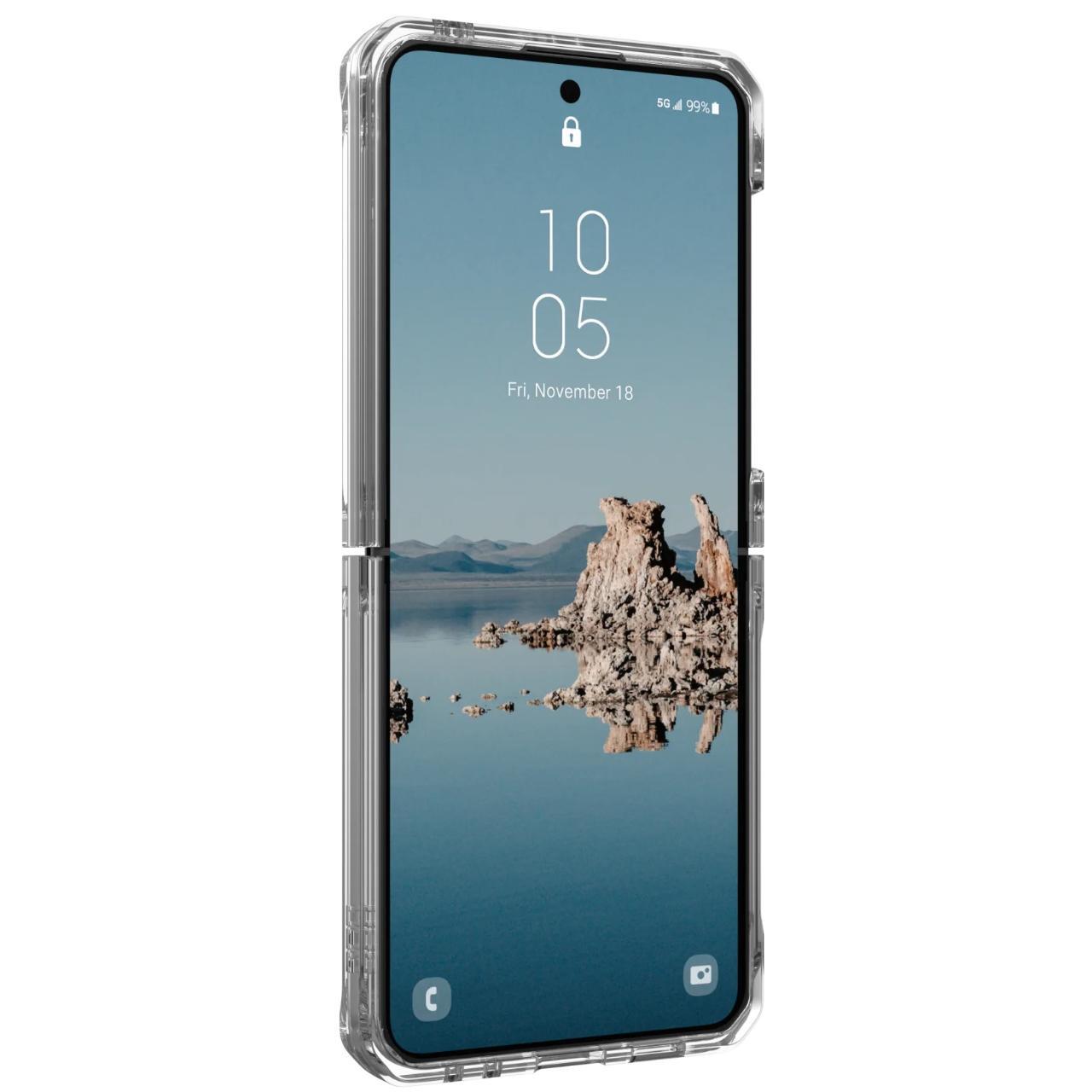 UAG Husa Plyo Pro Samsung Galaxy Z Flip5 Ice Silver [3]