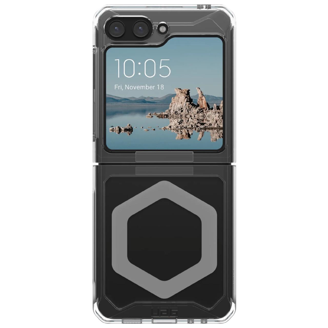UAG Husa Plyo Pro Samsung Galaxy Z Flip5 Ice Silver [2]