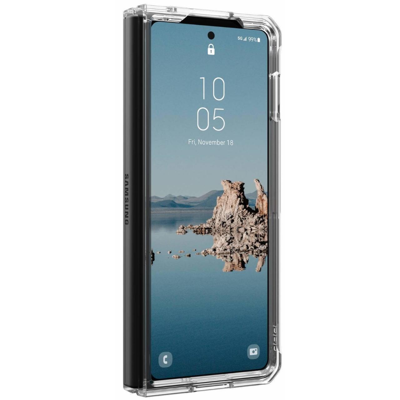 UAG Husa Plyo Pro Samsung Galaxy Z Fold5 Ice Silver [2]