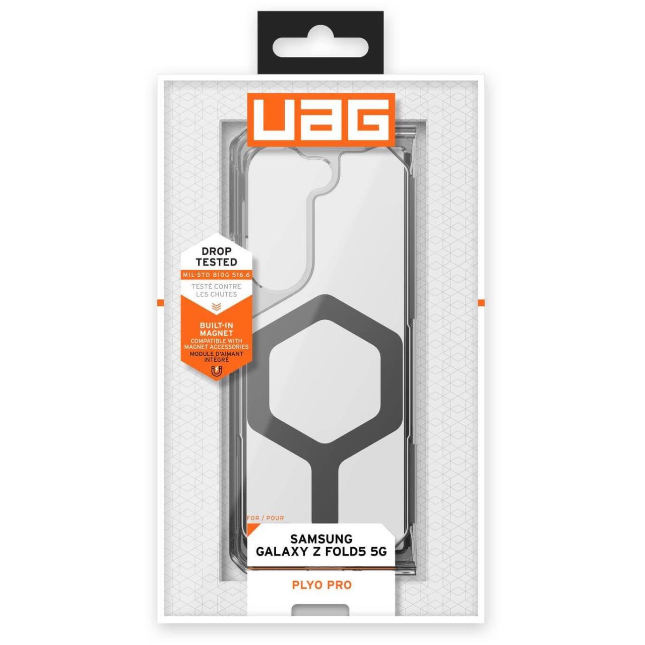 UAG Husa Plyo Pro Samsung Galaxy Z Fold5 Ash / Space Grey [9]