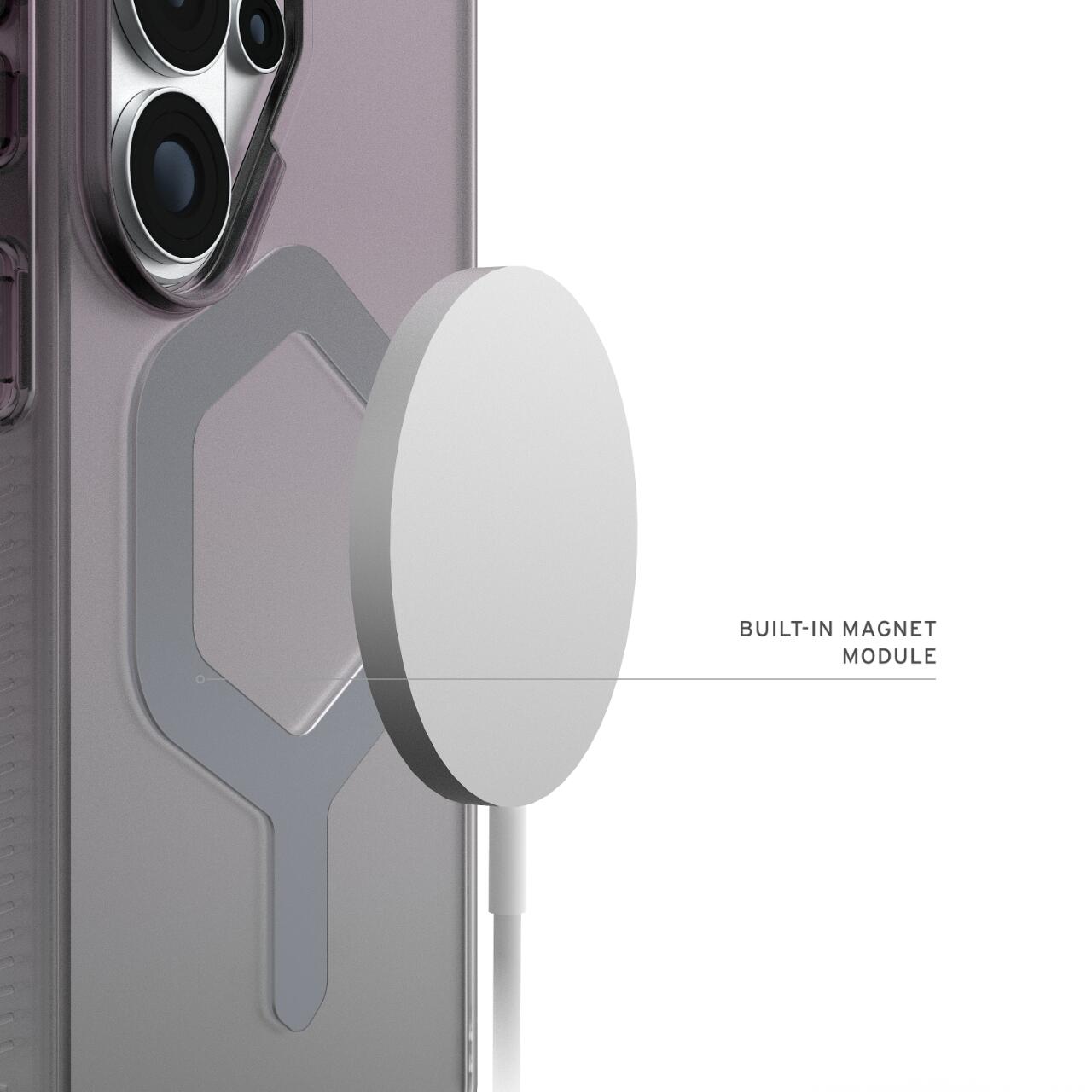 UAG Husa Plyo Series Magnetic Samsung Galaxy S26 Ultra Black Clear Ombre [6]