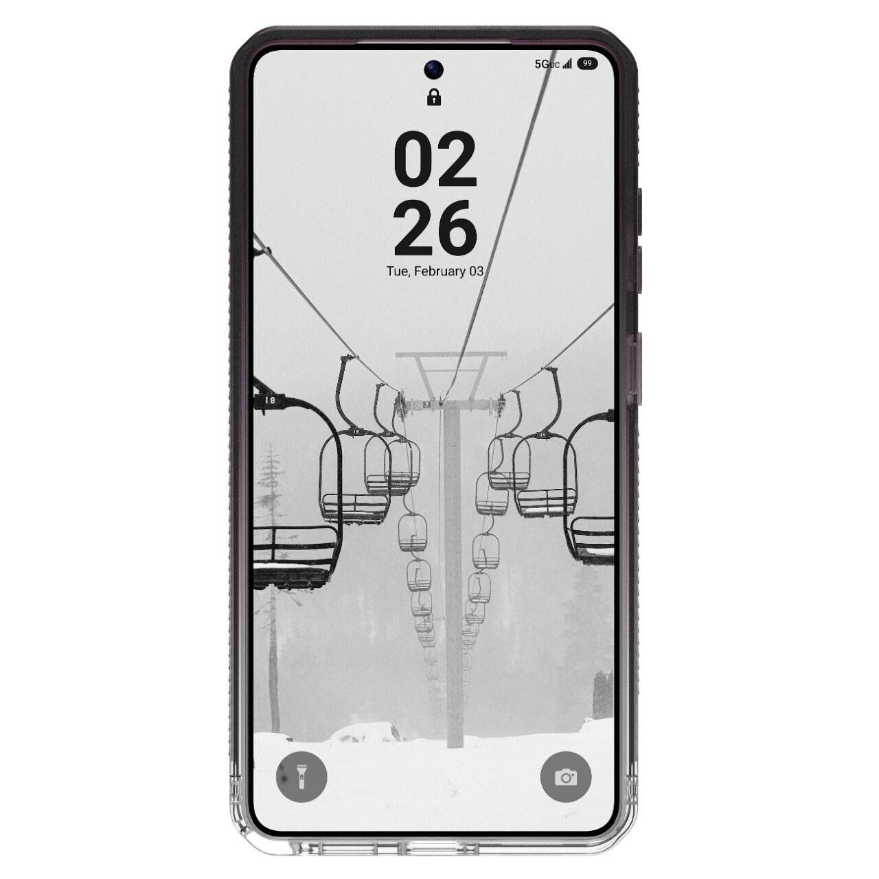 UAG Husa Plyo Series Magnetic Samsung Galaxy S26 Ultra Black Clear Ombre [8]