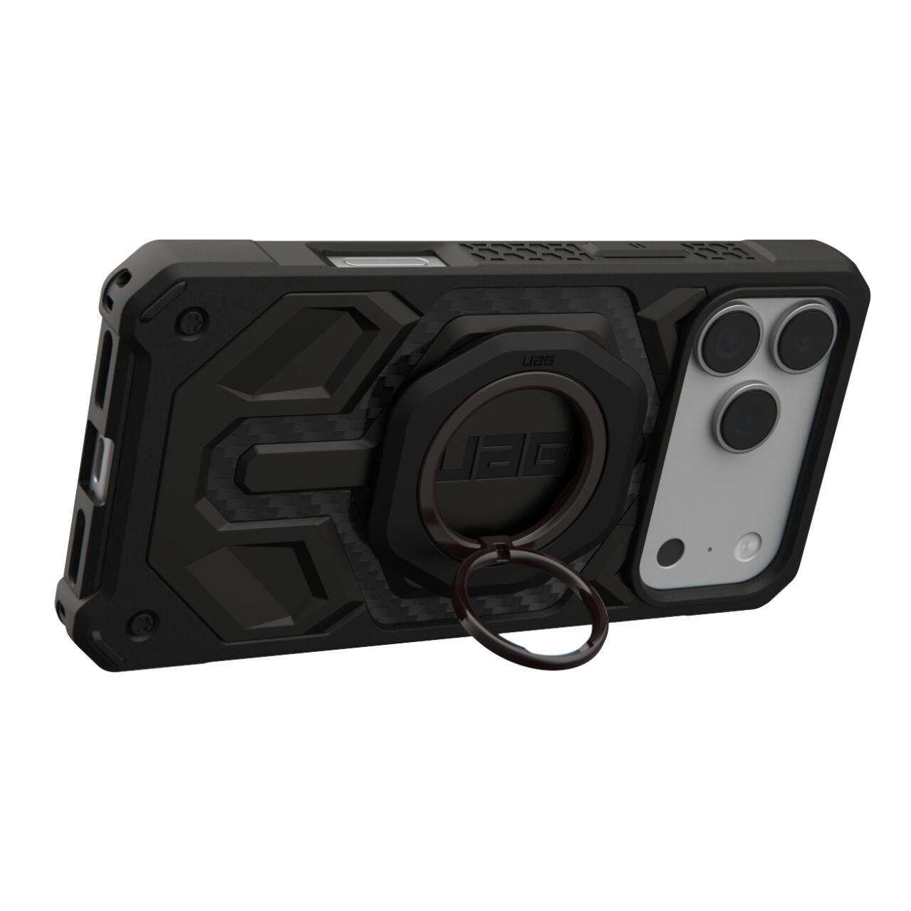 UAG Inel magnetic stand pentru telefon Black [14]