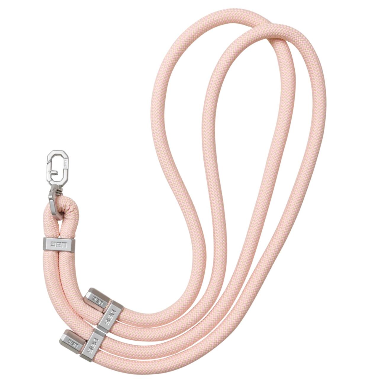 Laptop, Tablete & Telefoane - UAG Snur de umar universal pentru telefon Civilian, Rose Quartz, lungime reglabila, pana la 160 cm