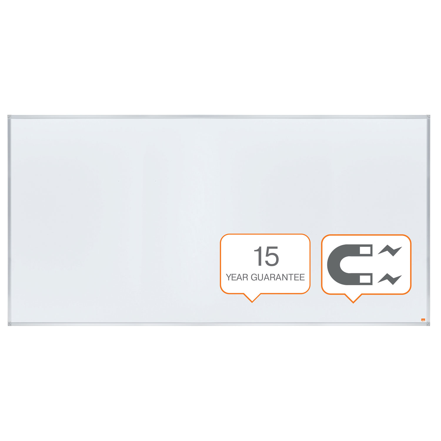 Whiteboard magnetic 240 x 120 cm essentials nobo [1]