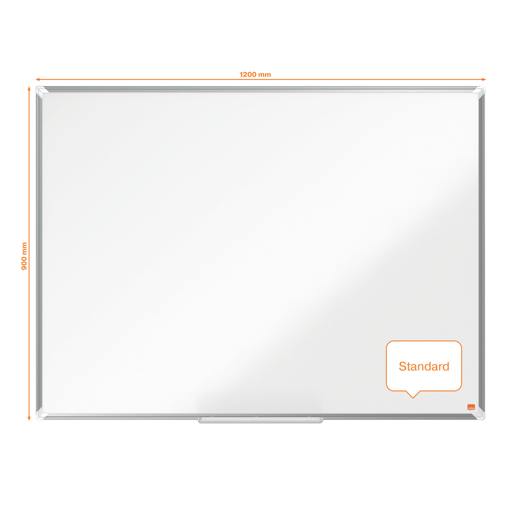 Whiteboard magnetic otel lacuit 90*120cm premium plus nobo [2]