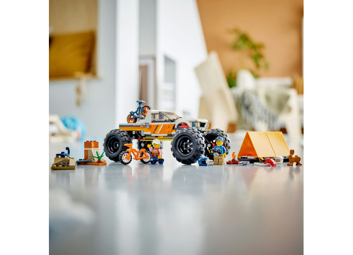LEGO City: Aventuri off road cu vehicul 4x4 60387, 6 ani+, 252 piese, varsta de la 6 ani la 12 ani [7]