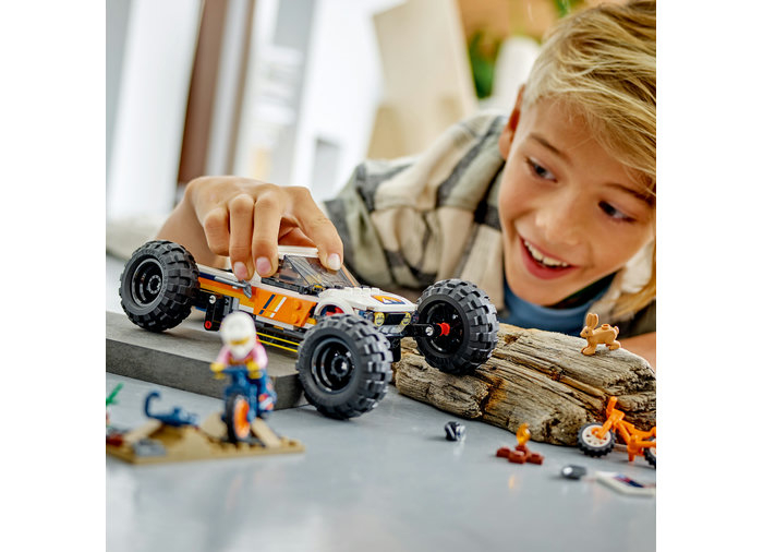 LEGO City: Aventuri off road cu vehicul 4x4 60387, 6 ani+, 252 piese, varsta de la 6 ani la 12 ani [6]