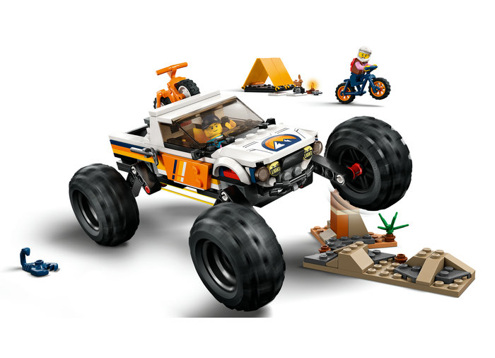 LEGO City: Aventuri off road cu vehicul 4x4 60387, 6 ani+, 252 piese, varsta de la 6 ani la 12 ani [9]
