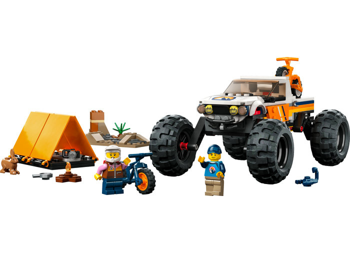 LEGO City: Aventuri off road cu vehicul 4x4 60387, 6 ani+, 252 piese, varsta de la 6 ani la 12 ani [8]