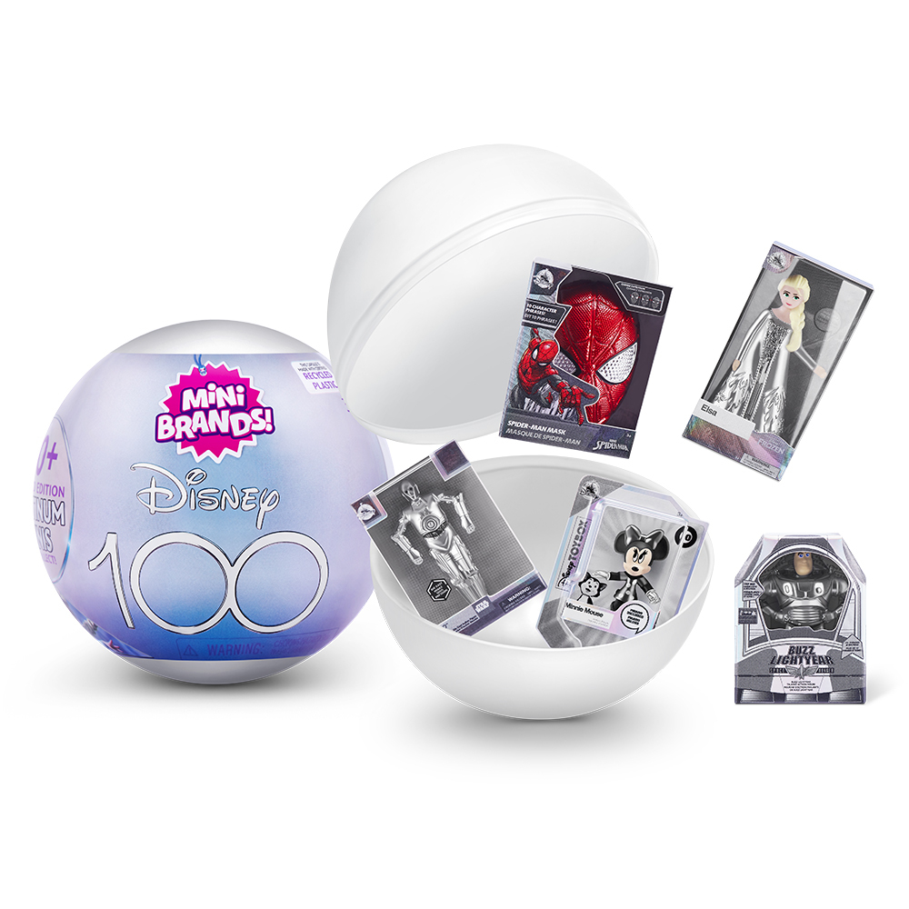5 Surprise - Disney Mini Brands Platinum, S1 varsta 3-5 ani ,5-7 ani ,7-9 ani ,9-12 ani ,12-14 ani, Unisex [2]