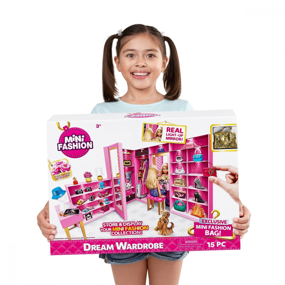 5 Surprise - Dream Wardrobe, Fashion Mini Brands, S1 varsta 3-5 ani ,5-7 ani ,7-9 ani, Fete [10]