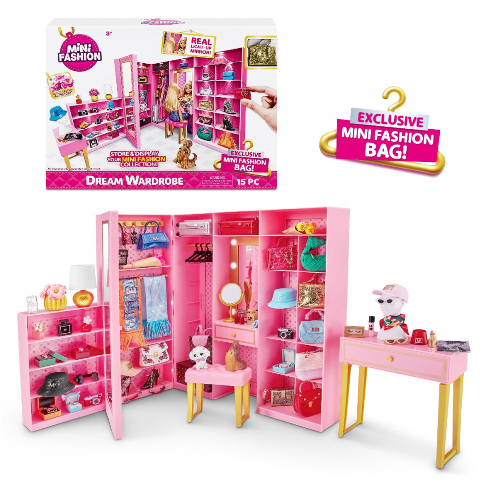 5 Surprise - Dream Wardrobe, Fashion Mini Brands, S1 varsta 3-5 ani ,5-7 ani ,7-9 ani, Fete [3]