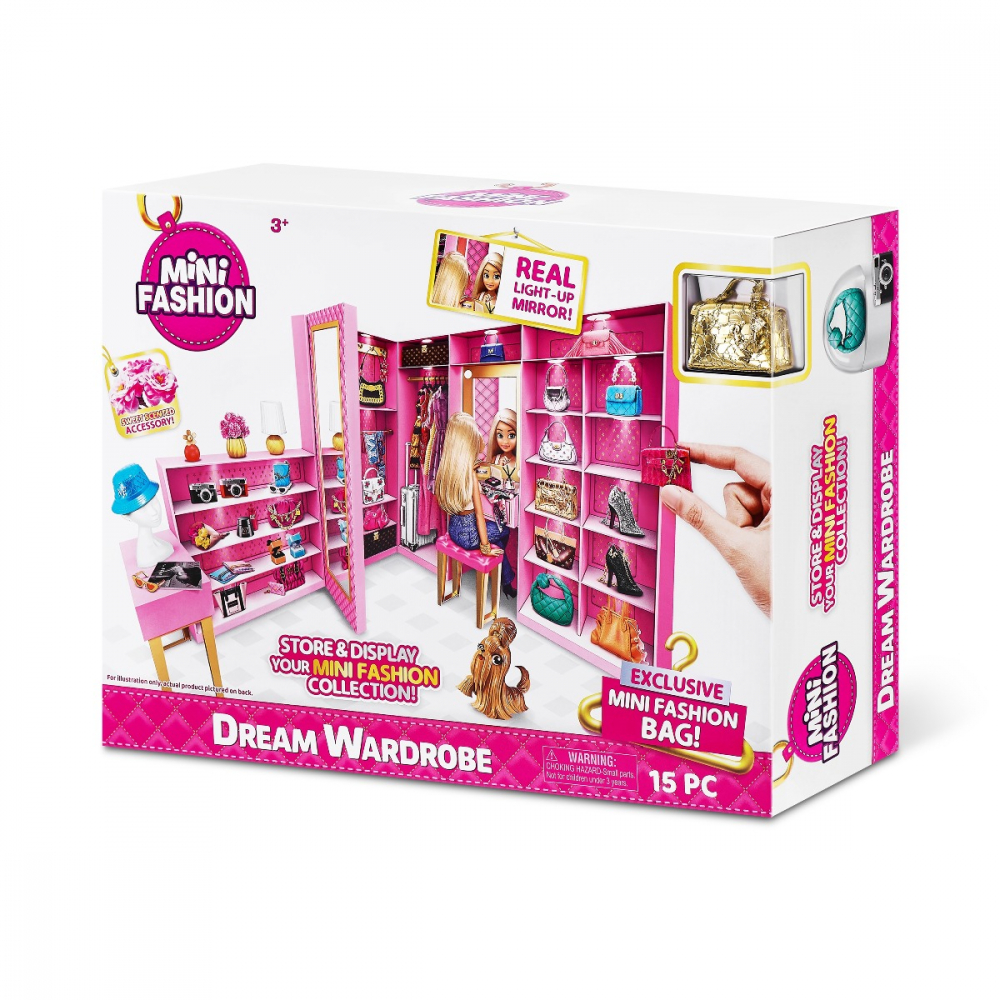 5 Surprise - Dream Wardrobe, Fashion Mini Brands, S1 varsta 3-5 ani ,5-7 ani ,7-9 ani, Fete [1]