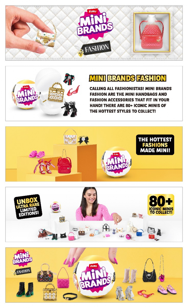 5 Surprise - Fashion Mini Brands, S3 varsta 3-5 ani ,5-7 ani ,7-9 ani, Fete [5]
